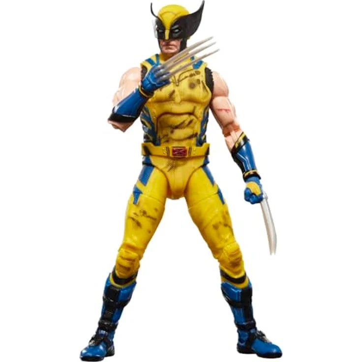 Marvel Legends Series Wolverine, 15 cm Action-Figur mit austauschbarem Kopf und Händen, inspiriert von Marvel Studios' Deadpool & Wolverine – Bild 4