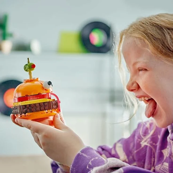 LEGO Fortnite 77070 Durrr Burger Bausatz, Modell aus 193 Teilen, mehrfarbig, 11 cm hoch – Bild 7