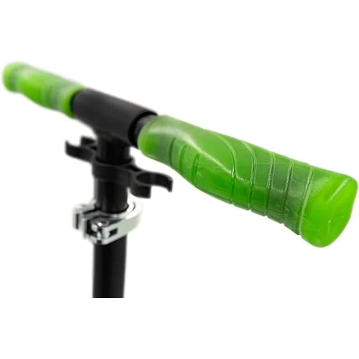 Muuwmi Lights Aluminium Scooter GLOW 215 mm, mit Leuchtrollen, ABEC 7-Kugellagern und klappbarem Lenker, maximal 100 kg belastbar – Bild 7