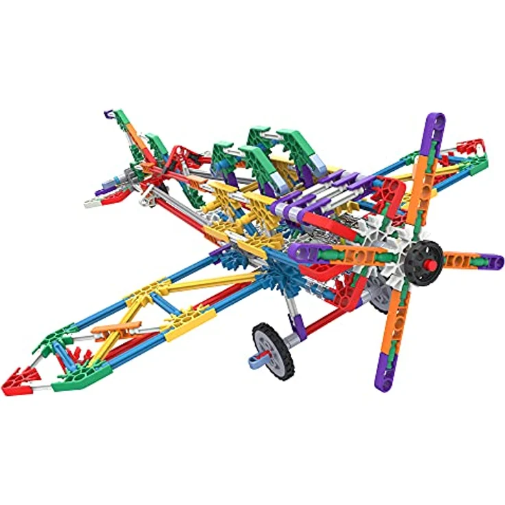 Basic Fun K'NEX 85049 Motorisierte Kreationen Baukasten, 3D-Bauspielzeug für Kinder, 325-teiliges MINT-Lernset, Technik für Kinder, Konstruktionsspielzeug mit 25 Modellen ab 7 Jahren – Bild 2