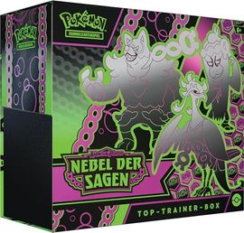 Nintendo Pokémon - Karmesin & Purpur Nebel der Sagen Top-Trainer Box (deutsch) - 9 Booster Packs
