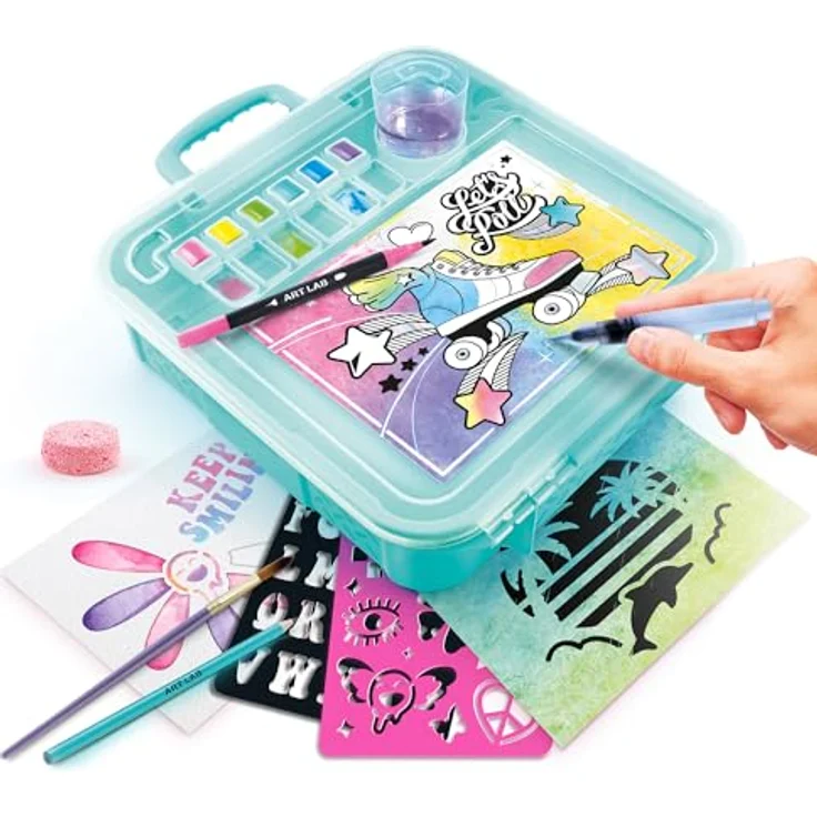Canal Toys Wasserfarbenset Water Color Case, bunt, für Kinder ab 6 Jahren – Bild 6