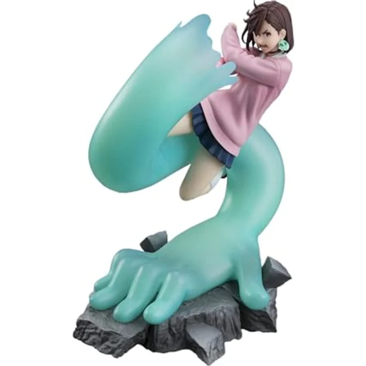 TAMASHII NATIONS DanDaDan Momo FiguartsZERO Sammelfigur, 16,5 cm hoch mit Effekten und Sockel, offiziell lizenziert – Bild 1