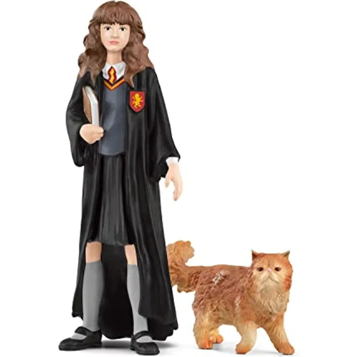 schleich 42635 Hermine Granger & Krummbein, ab 6 Jahren, WIZARDING WORLD - Spielfigur, 3 x 3 x 10 cm