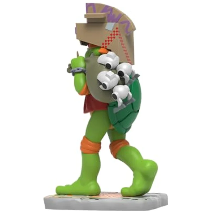 Mighty Jaxx Teenage Mutant Ninja Turtles Michelangelo Cowaboonga Edition Remixx Figur, 15 cm, sammelbare Halloween-Edition – Bild 2