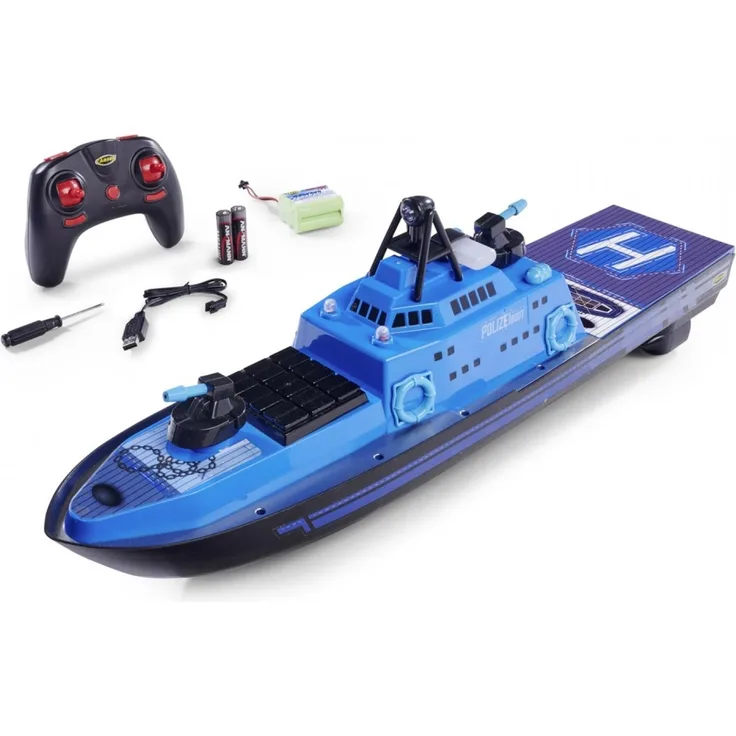 Carson RC- Polizeiboot  2.4G 100% RTR