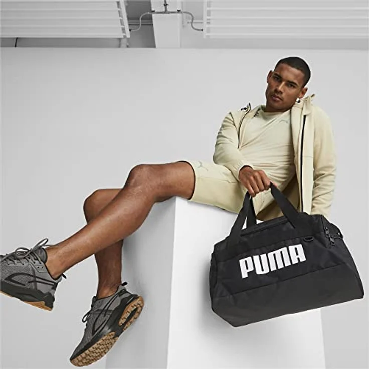 PUMA Sporttasche CHALLENGER DUFFEL BAG XS, formstabil und leicht, schwarz – Bild 5