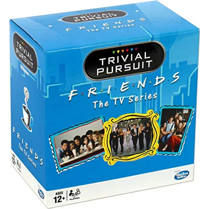 Winning Moves 27342 Friends Trivial Pursuit Quiz-Spiel – Bitesize Edition, Blau, Einheitsgröße – Bild 2