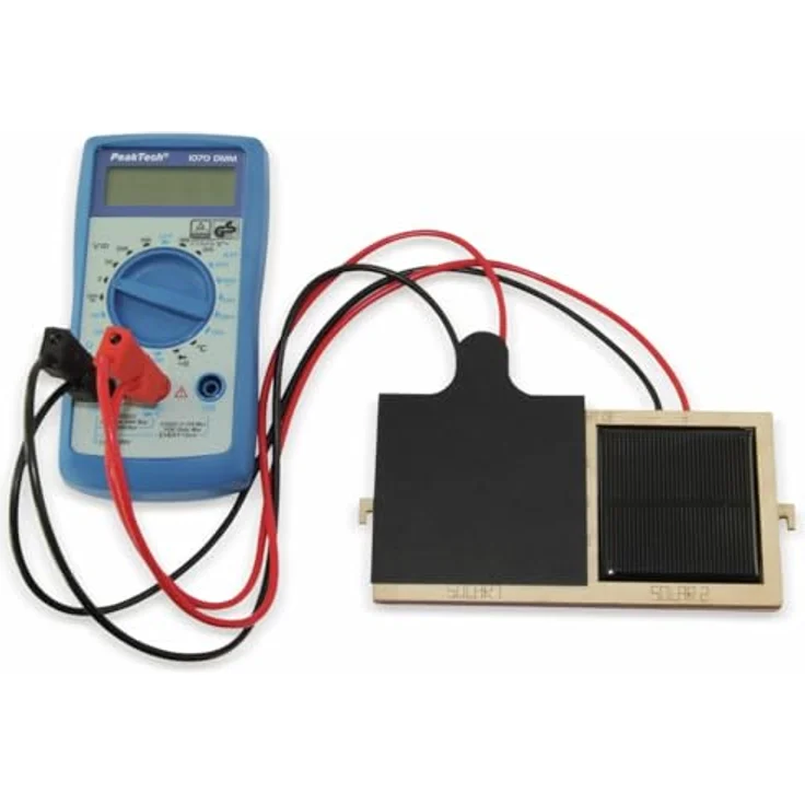 Sol Expert Schüler Experimentierset, inkl. digitalem Multimeter für Solarenergie-Tests, Lehrplan 2020 konform – Bild 3