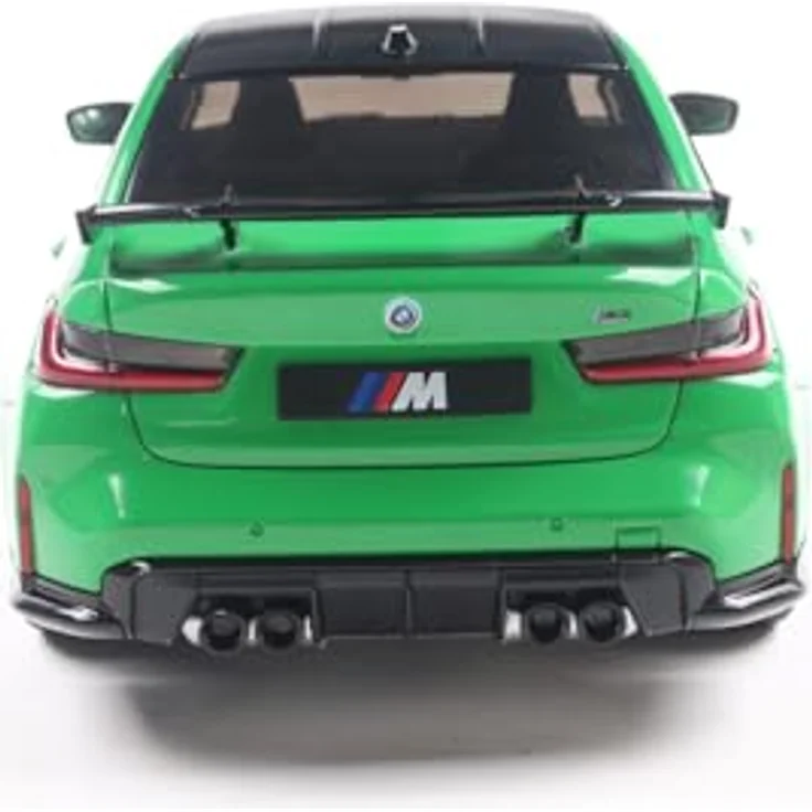 Solido 1:18 BMW M3 (G80), detailgetreues Modellauto in signal grün uni, hochwertige Verarbeitung – Bild 5