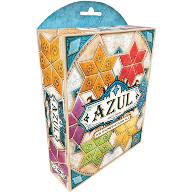 Next Move Games Azul: Der Sommerpavillon Mini, Familienspiel für 2-4 Spieler, ab 8 Jahren, 30-45 Minuten Spielzeit, in deutscher Sprache – Bild 1