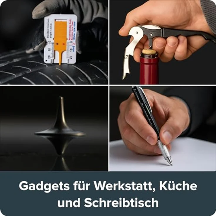 FRANZIS Advent of Adventure, Gadget-Kalender für Ihn mit 24 Alltagshelfern, Knobelspielen, Multitools und Survival-Gadgets – Bild 7