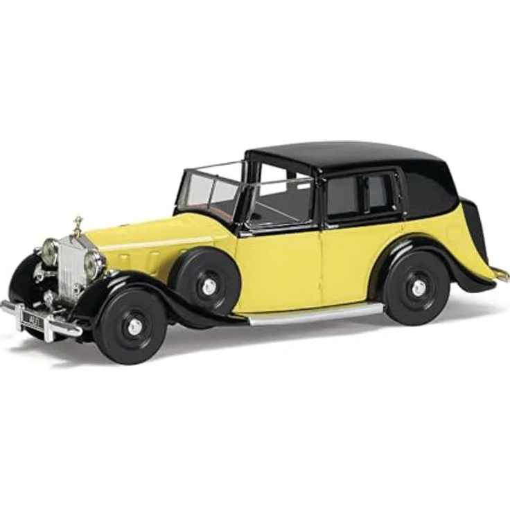 Corgi CC06807 James Bond Rolls Royce Sedance de Ville Goldfinger, detailgetreues Druckguss-Modellauto für Sammler und Fans