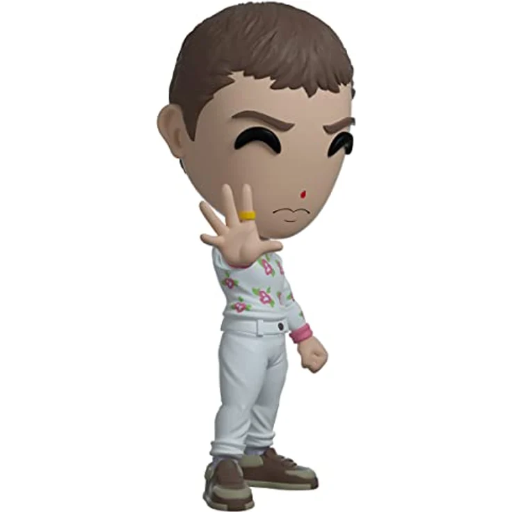 Youtooz Eleven 11,7 cm Vinyl-Figur, detailliertes Sammlerstück aus Stranger Things mit floralem weißen Outfit – Bild 4