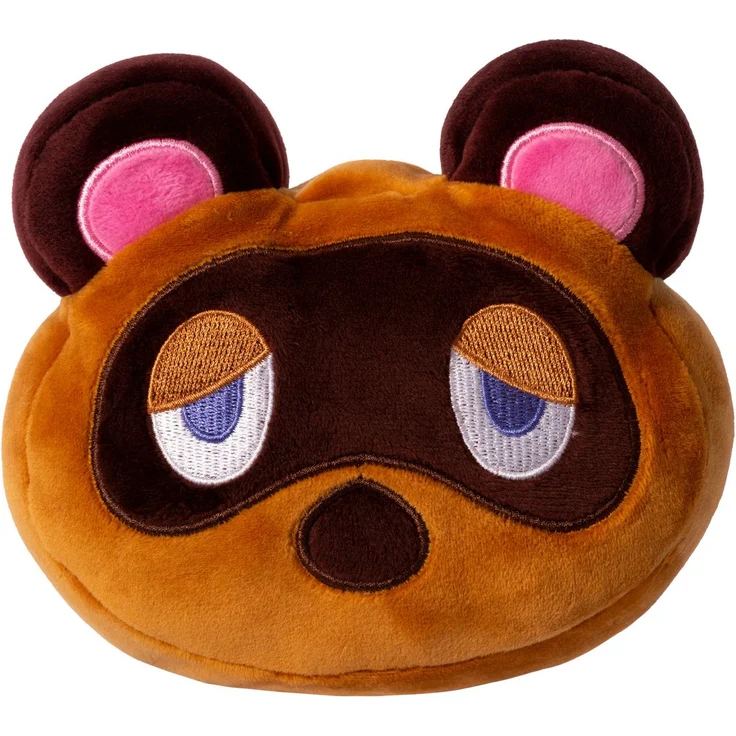 Animal Crossing Kuscheltier Animal Crossing - Mocchi-Mocchi Plüschfigur - Tom Nook Junior (NEU & O, super weich und umarmbar, Nook Inc. Chef, matschige Textur, Japan Design, Nintendo Charaktere - Club Mocchi - Soft Toy - Tan – Bild 1