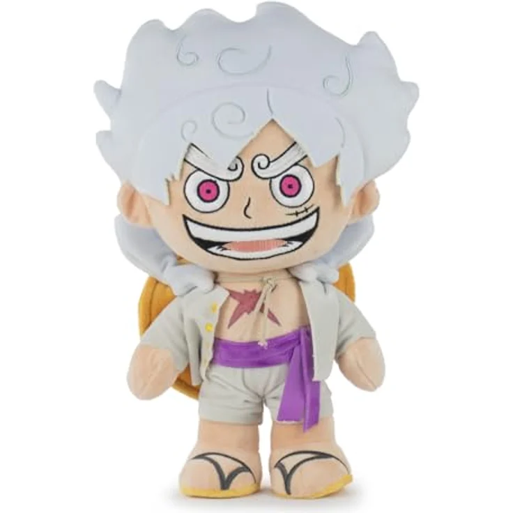 BARRADO Barrado Ruffy Gear 5 Plüschtier, 34 cm, weich und langlebig, für One Piece Fans, ideal ab 8 Jahren – Bild 1
