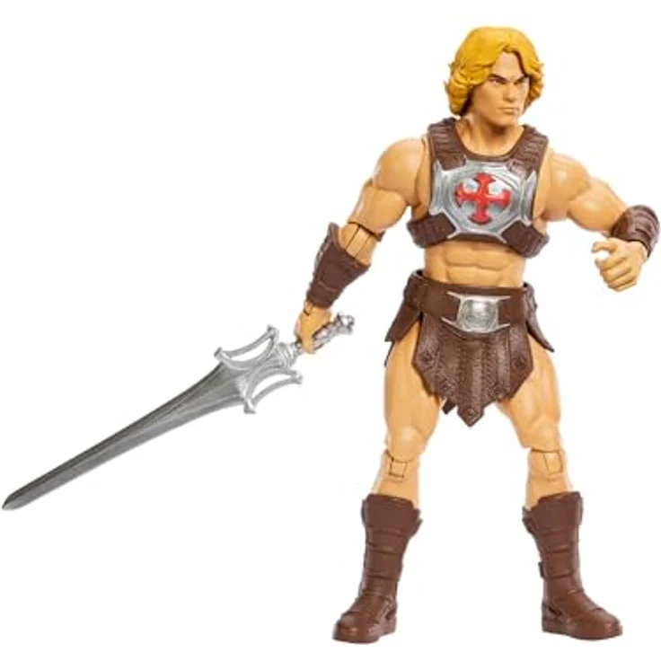 Mattel Masters of the Universe 2026 Movie Actionfigur He-Man, 14 cm mit 14 beweglichen Gelenken und Schwert der Macht – Bild 5