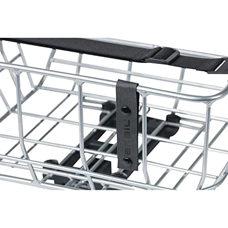 Basil B.V. Unisex – Erwachsene Basil Portland Kindersitze, Chrom, 43,5x36x22,5cm – Bild 4