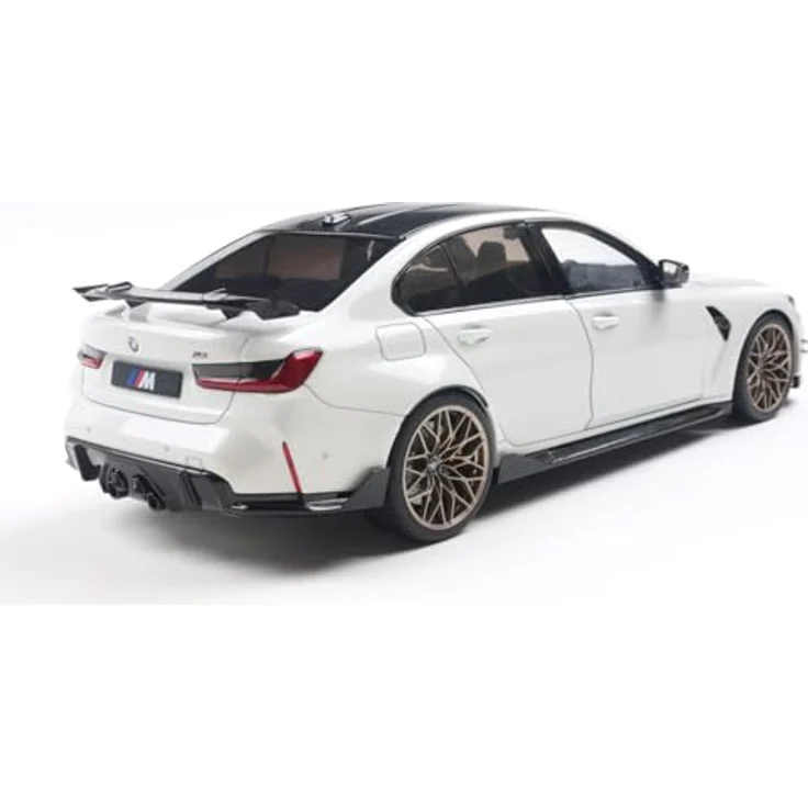 Solido 1:18 BMW M3 (G80), detailgetreues Modellfahrzeug in alpineweiss uni, 47,3 cm lang – Bild 5