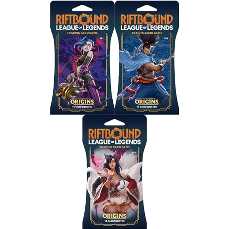 uvs games Riftbound League of Legends - Set One Origins Booster Display, 24 Booster mit 14 Sammelkarten pro Pack – Bild 2