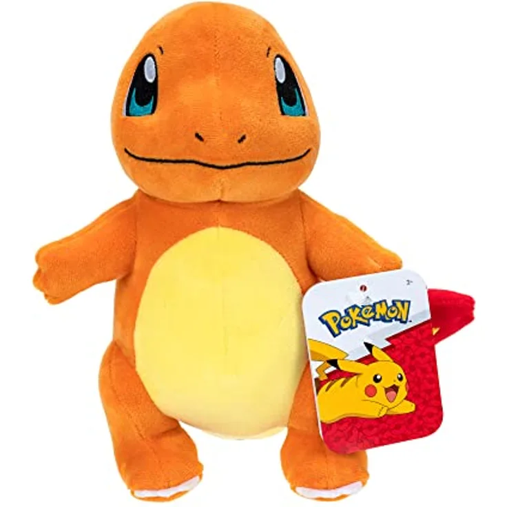 Pokémon PKW3404-20cm Plüsch - Glumanda, offizielles Pokémon Plüsch