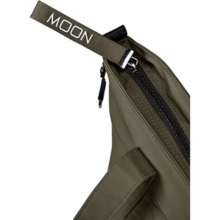 MOON Wickeltasche V-Shape moss, 15 Liter Stauraum, inkl. Wickelunterlage und Flaschentasche, robust und pflegeleicht – Bild 4