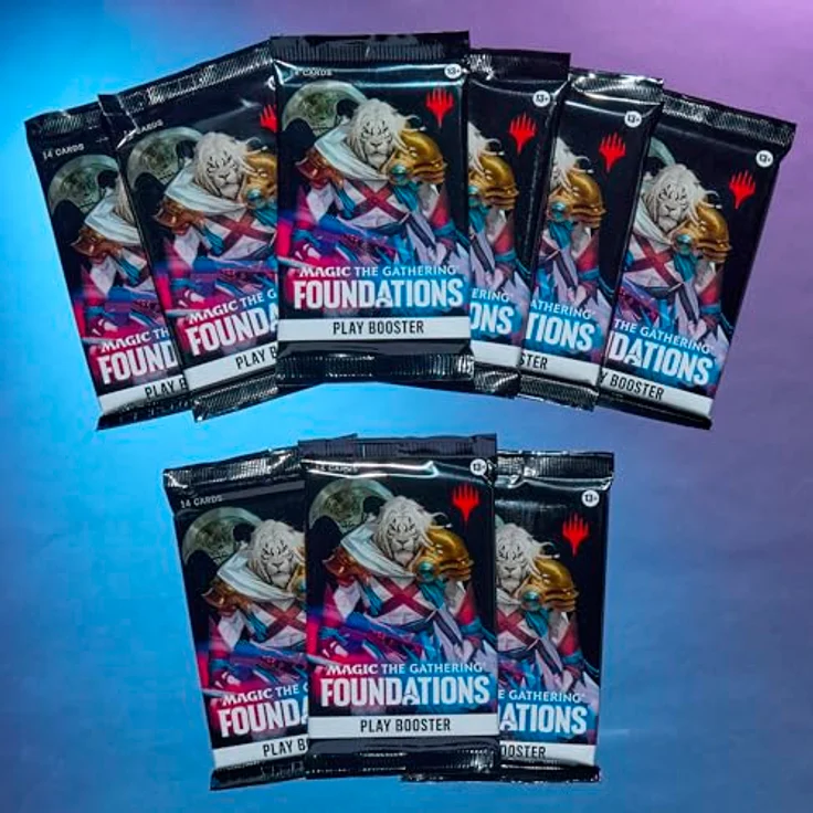Wizards of the Coast Magic The Gathering: Foundations Bundle Sammelkarten Durchsichtig One Size – Bild 4