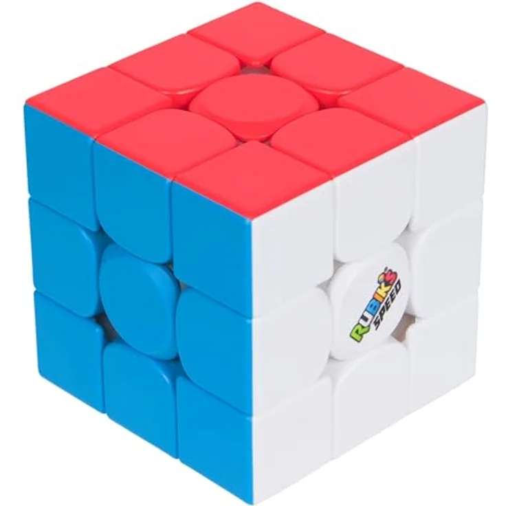 SPIN MASTER Rubiks 3x3 Speed Cube, Geschicklichkeitsspiel mit magnetischem Design, mehrfarbig – Bild 7