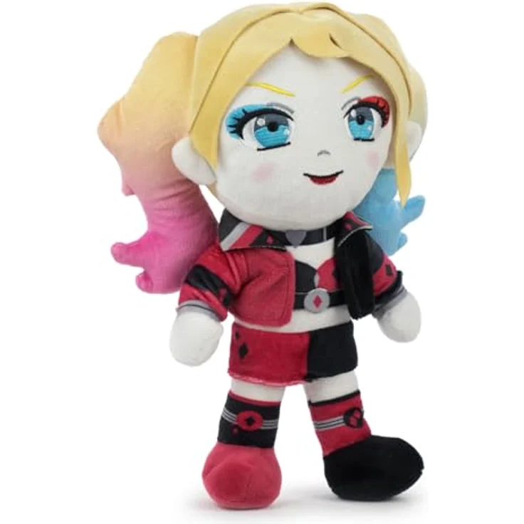 Tinisu Plüschfigur Harley Quinn Kuscheltier Batman - 27 cm Plüschtier DC Comics Stofftier – Bild 3