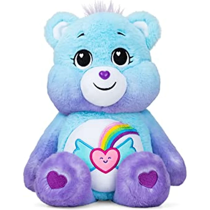 Care Bears Dream Bright Bear 35 cm, Weiches Plüschtier für Kinder ab 4 Jahren, Optimistisch und Sammelbar – Bild 1
