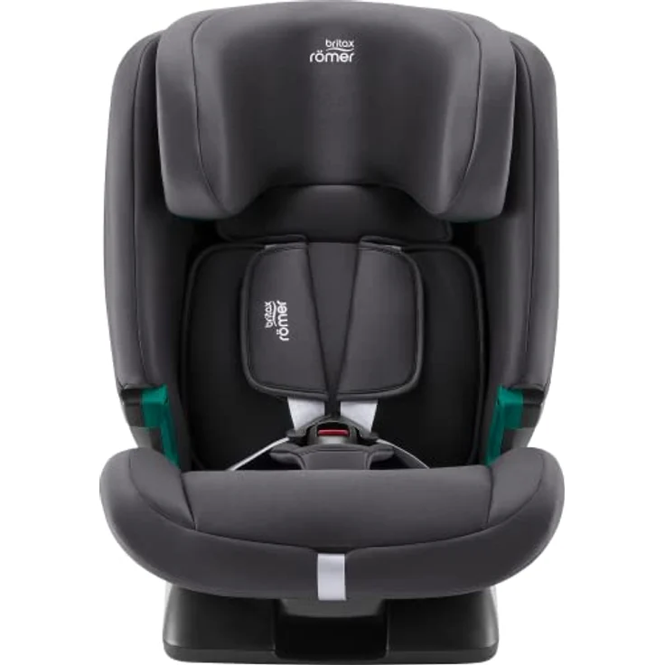 Britax Römer Kindersitz EVOLVAFIX, mit ISOFIX, für Kinder von 76-150 cm (i-Size), 15 Monate - 12 Jahre, Midnight Grey – Bild 3