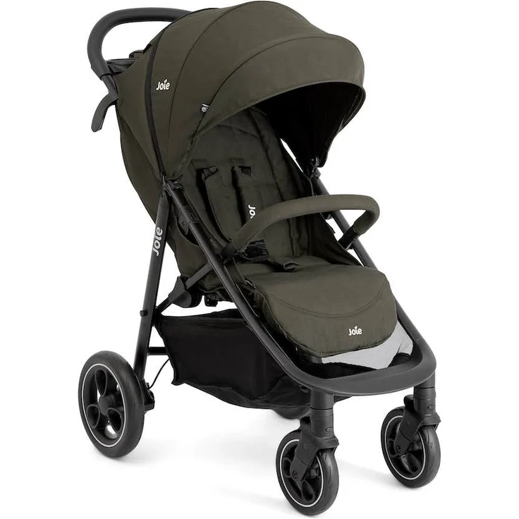 Joie Litetrax Pro Buggy, kompakter Sportwagen mit pannensicheren Schaumstoffreifen und Flex-Komfort-Federung, Sage