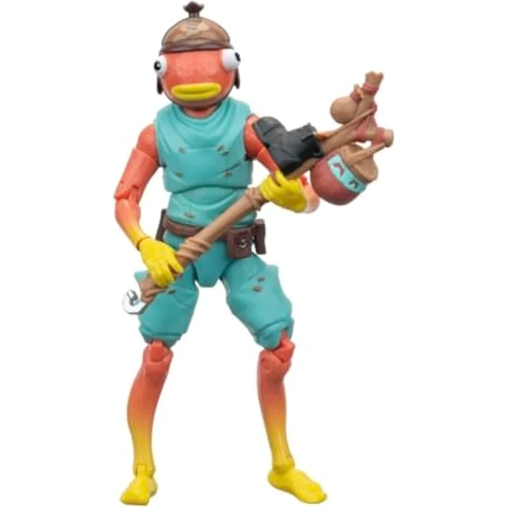 Jazwares Fortnite Fishstick Spielfigur, detailreich, 15 cm, Sammelfigur – Bild 3