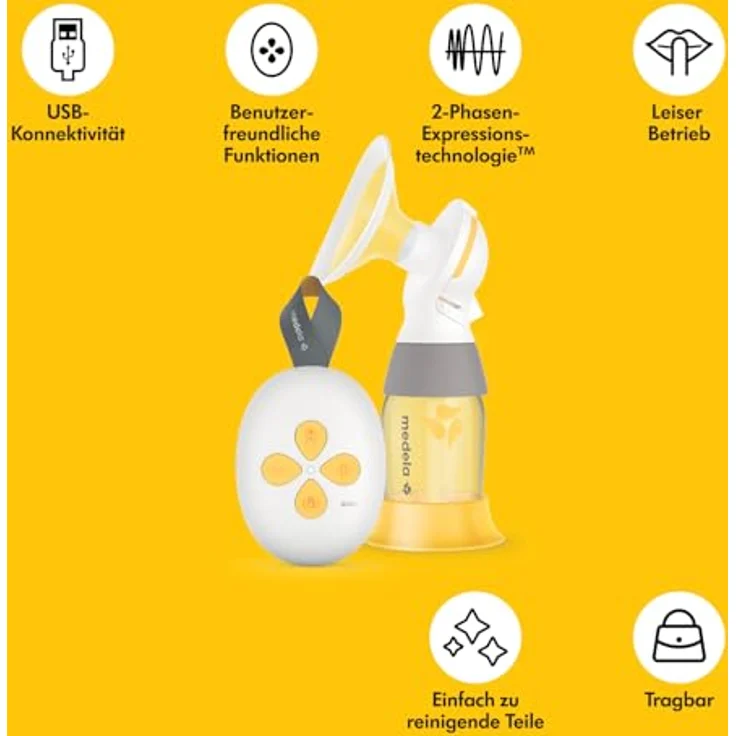 Medela Elektrische Einzel-Milchpumpe Solo – Bild 4