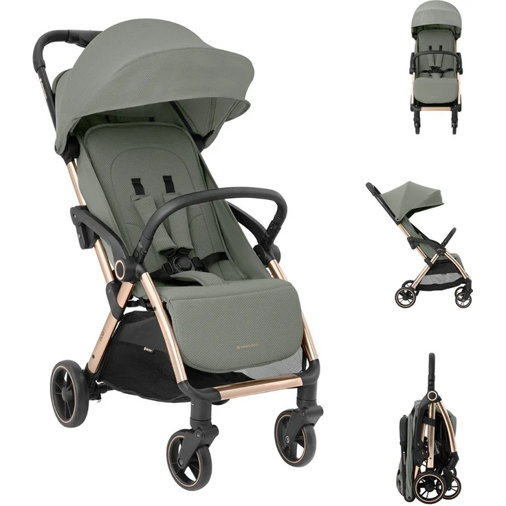 Kikkaboo Kinder-Buggy Kinderwagen, Buggy Eden 22 kg, Federung Regenschutz zusammenklappbar – Bild 1