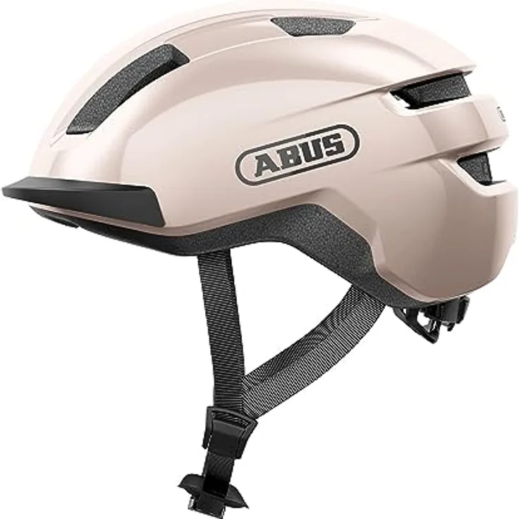ABUS Fahrradhelm Purl-Y – geeignet für E-Bike und S-Pedelec – stylisher NTA-Schutzhelm für Erwachsene und Jugendliche – Beige, Größe M
