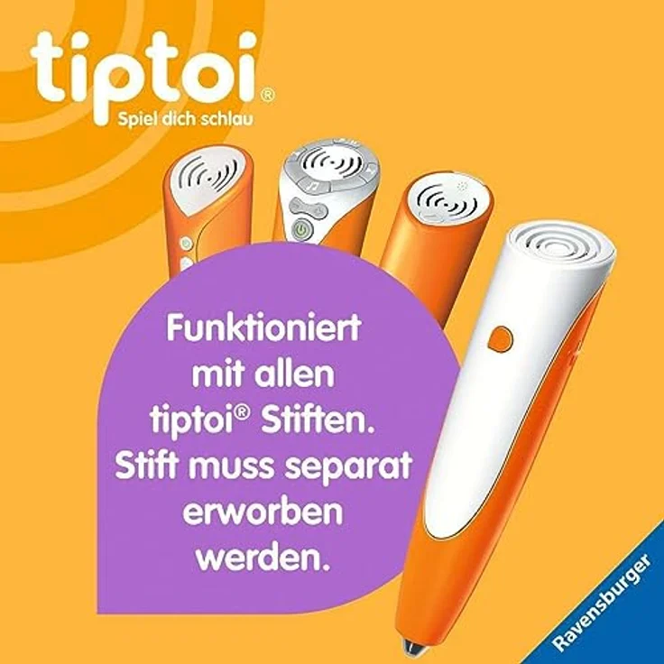 Ravensburger tiptoi® Spiel - Mein Zuhause, Entdeckungsspiel für Kinder mit interaktivem Zubehör und vertrauten Wohnumgebungen – Bild 4