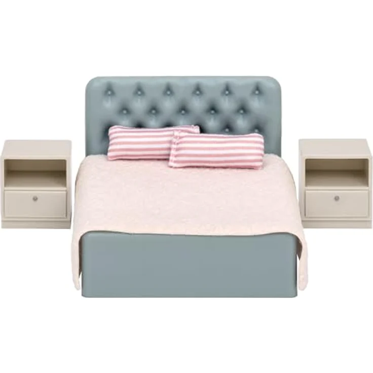 Lundby Puppenhausmöbel Puppenhauszubehör, 6-teiliges Set aus natürlichen Materialien, ab 4 Jahren – Bild 1