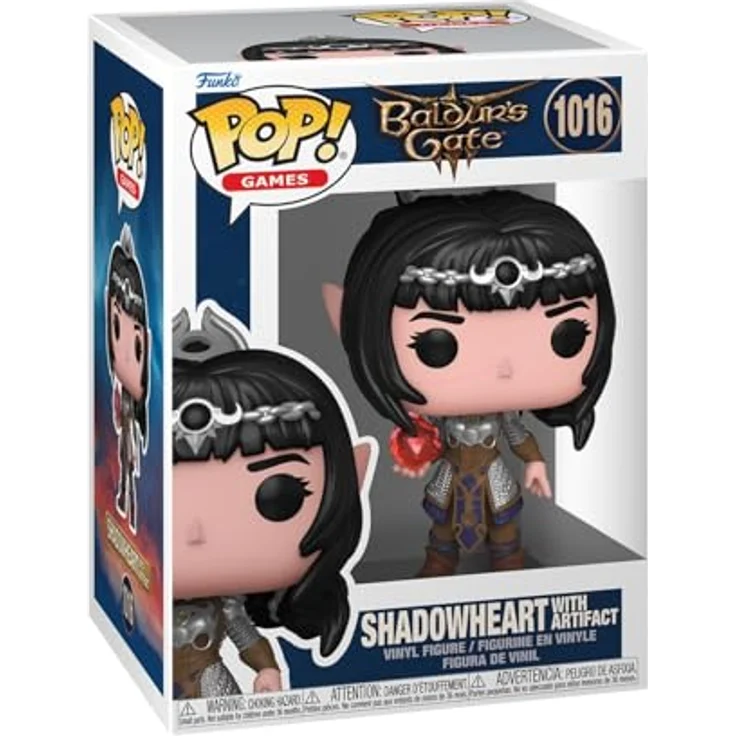 Funko Pop! Games Baldur's Gate 3 Shadowheart, Vinyl-Sammelfigur, ca. 9,5 cm, offizielles Merchandise für Kinder und Erwachsene – Bild 1