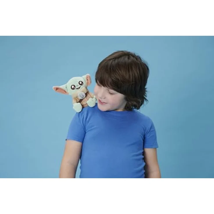 Simba Toys Star Wars Grogu Plüschtier Schulter-Kuscheltier, 12cm mit magnetischer Befestigung, geeignet ab 0 Monaten – Bild 8