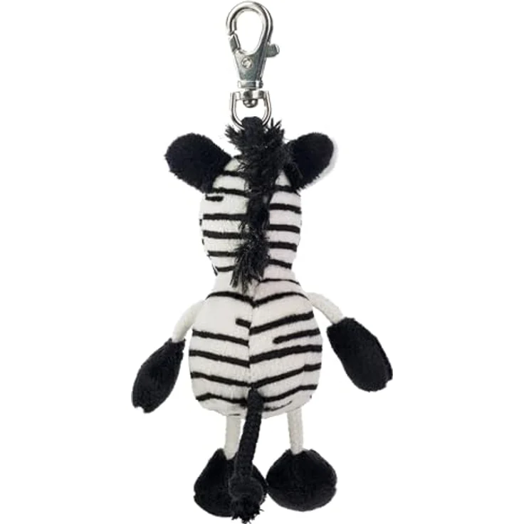 Schaffer Schlüsselanhänger Plüsch Zebra Nala, 12 cm, waschbar bei 30°C, geprüfte Qualität nach DIN EN 71 – Bild 4