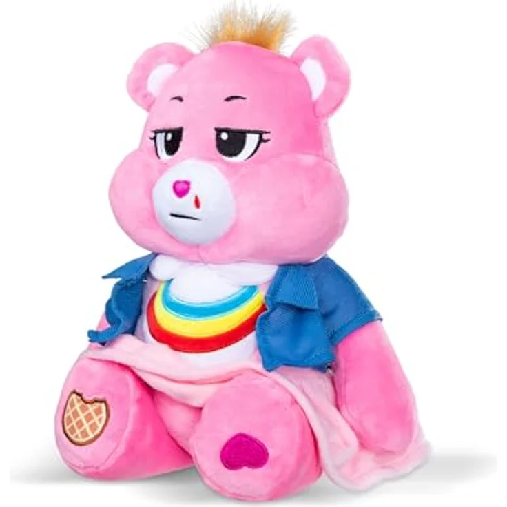 Basic Fun Care Bears x Stranger Things 2-Pack Boxset, 30cm – Cheer Bear als Eleven & Grumpy Bear als Demogorgon – Limited Edition Stoffpuppen Geschenkset – Bild 5