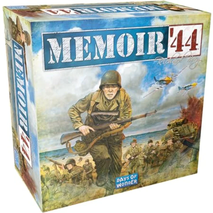 Spielworxx Memoir 44, Historisches Taktikspiel für 2 Personen, Deutsch, inklusive 180 Miniaturen und 22 Szenarien – Bild 1