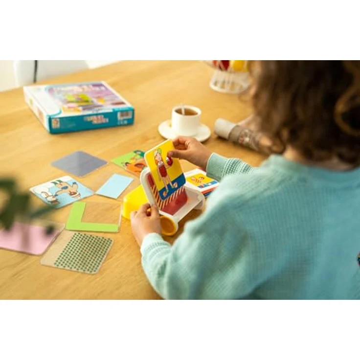 SMART Toys & Games Dress Code, Brettspiel zur Förderung von logischem Denken und motorischen Fähigkeiten, 80 Aufgaben, für Kinder ab 4 Jahren – Bild 4
