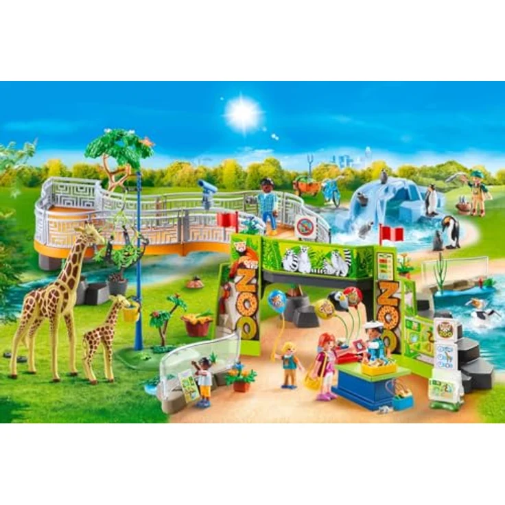 Playmobil® Konstruktions-Spielset Mein großer Erlebnis-Zoo (71600), My Life, 50 Jahre, (215 St), Made in Europe - Preisvergleich – Bild 3