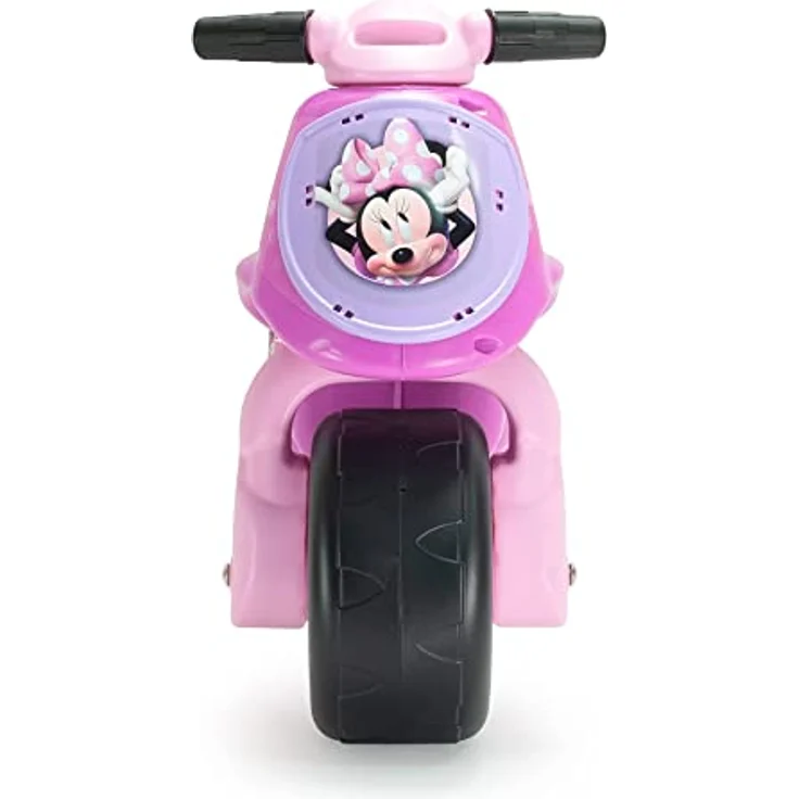 INJUSA - Moto Laufrad Neox Minnie Mouse, Ride on für Kinder von 18 bis 36 Monaten, breite Kunststoffräder, Tragegriff, dauerhafte wasserfeste Dekoration, Rosa – Bild 4