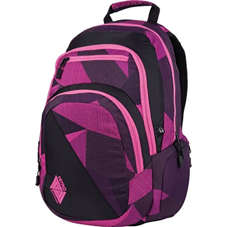 Nitro Stash 29 Schulrucksack Daypack Rucksack Backpack 878011 Fragments Purple – Bild 1