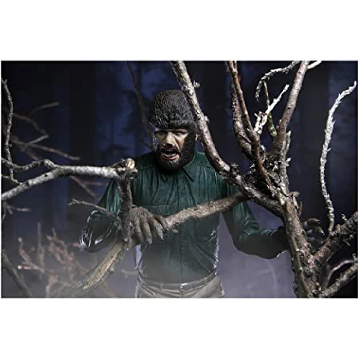 NECA Universal Monsters Actionfigur Ultimate The Wolf Man, 18 cm, mit Zubehör und Austauschteilen – Bild 5
