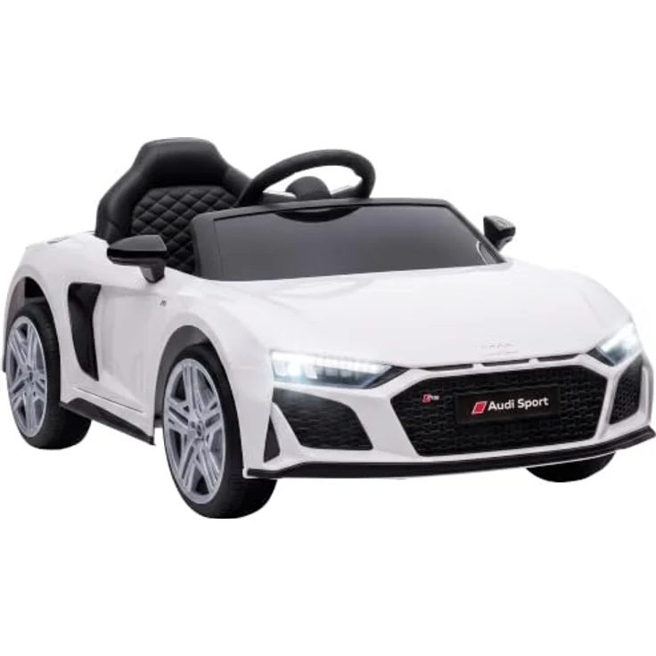 AIYAPLAY Audi R8 Spyder Kinder Elektroauto 12V mit Fernbedienung, Lithium-Akku, Soft-Start-Funktion und Hinterradfederung – Bild 1