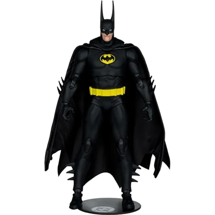 McFarlane DC Multiverse Actionfigur Batman (Troika), 20 cm mit Batarang und Display-Basis, ultrabeweglich mit 22 Artikulationspunkten – Bild 3